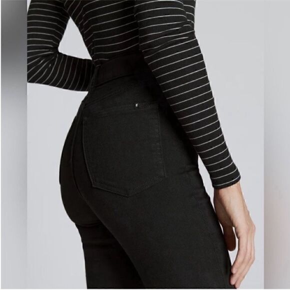 NWT Everlane The Way-High® Skinny Jean in Black Size 30 Crop - Picture 12 of 13
